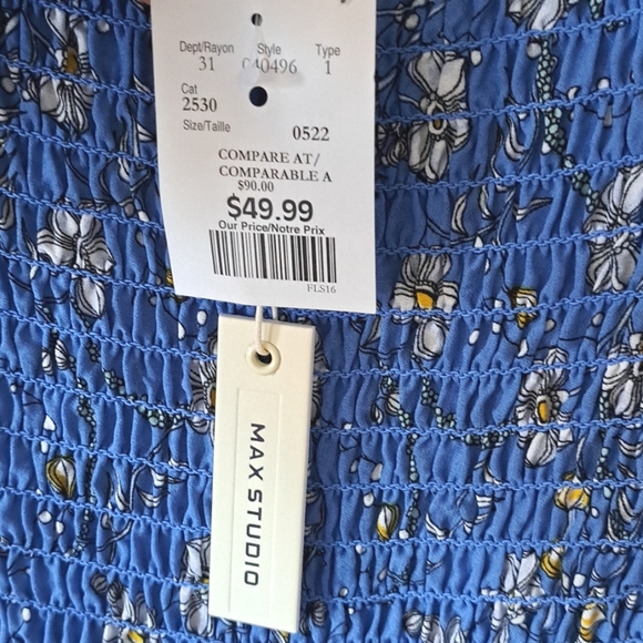 NWT Max Studio Foral Dress - Picture 5 of 8